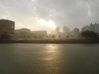 Regen in Singapur