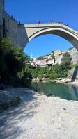 Die berühmte brücke von Mostar