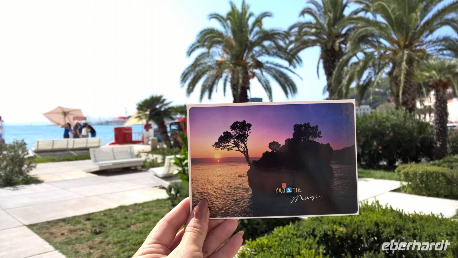 Eine letzte Postkarte aus Kroatien, bevor es nach Hause geht