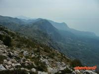 Aussicht in 1200 m Höhe