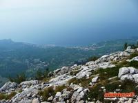 Aussicht in 1200 m Höhe