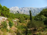 Landschaft bei Tucepi