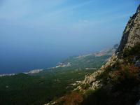 Blick zur Makarska Riviera