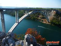 Krka-Autobahnbrücke bei Skradin