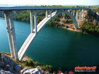 Krka-Autobahnbrücke bei Skradin