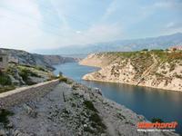 Blick zur neuen Atobahnbrücke von Stary Most