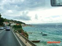 Küstenstraße südlich Split