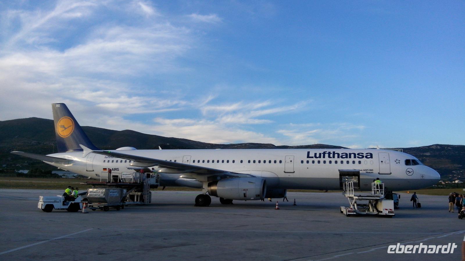 002 Split, Ankunft Flughafen