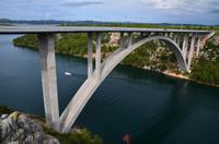 031 Krka, Autobahnbrücke