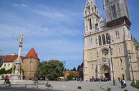 016 Zagreb, Kathedrale, Kaptolplatz