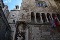 156 Split, Uhrturm und Ciprijanovpalast