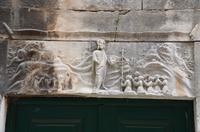 322 Sibenik, eine der ältesten Darstellungen der Stadt