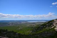 345 Ausblick vom Heiligen Berg auf Maslenica