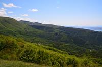 349 Blick von Senj-Pass auf die Küste mit den Inseln