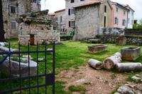 366 Istrien, Porec; römische Tempelruinen