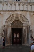 020 Zadar, Hauptportal der Kathedrale