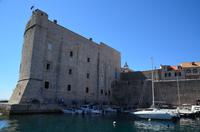 262 Bootsfahrt nach Dubrovnik, Altstadthafen, Johannesfestung