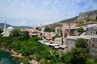 317 Mostar, Blick von der Alten Brücke