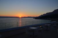 388 Sonnenuntergang in Podgora