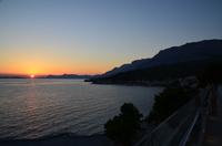 390 Sonnenuntergang in Podgora