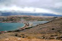 041 Insel Pag, Par im Regen