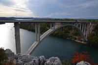 078 Krka Brücke der Autobahn
