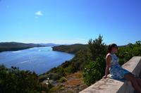 143 Aussicht auf die Krka vor Sibenik