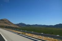 169 Biokovo-Gebirge mit den Obstanbaugebieten im Hochtal