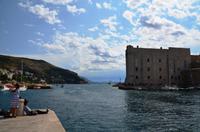 242 Dubrovnik, Altstadthafen mit Johannisfestung