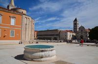 016 Zadar, Forum mit Archäologischem Museum und Benediktinerinnenkloster