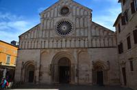 017 Zadar, Westfassade der Kathedrale