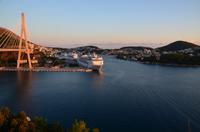 154 Dubrovnik, Hafen mit Babin Kuk