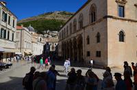 179 Dubrovnik, Rektorenpalast, Sponca Palast und Berg Srd