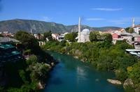 222 Mostar, Blick von der Alten Brücke