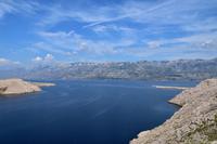 018 Blick von der Pager Brücke zum Velebitgebirge