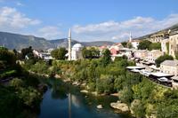 176 Mostar, Blick von der Brücke
