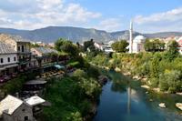 177 Mostar, Blick von der Brücke