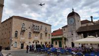 078c Trogir, Rathaus und Uhrturm