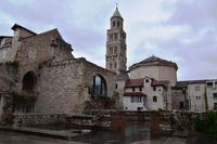 091 Split, Ruinen des Diokletianpalastes und Kathedrale des Hl. Domnius