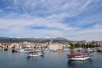 231 Split, Einfahrt in den Hafen