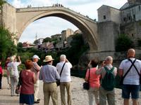 Eberhardt - Reisegruppe in Mostar