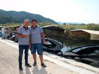 Bootsfahrt auf der Neretva