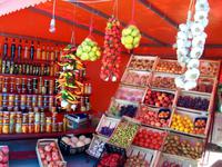 Obststände im Neretvatal 