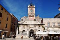 015 Zadar, Hauptplatz mit Venezianischer Stadtwache