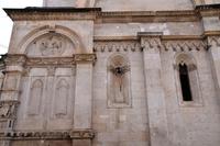 058 Sibenik, Details an der Kathedrale des Heiligen Jakob
