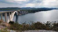 086 Krka-Brücke vor Sibenik