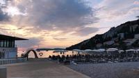 105 Dubrovnik, Abendstimmung an der Lapad-Bucht