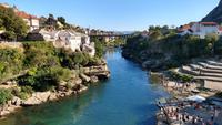 159 Mostar, Blick von der Altstadtbrücke
