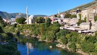 161 Mostar, Blick von der Altstadtbrücke