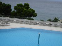 Podgora: Blick aus dem Hotel Medora Auri auf die Adria